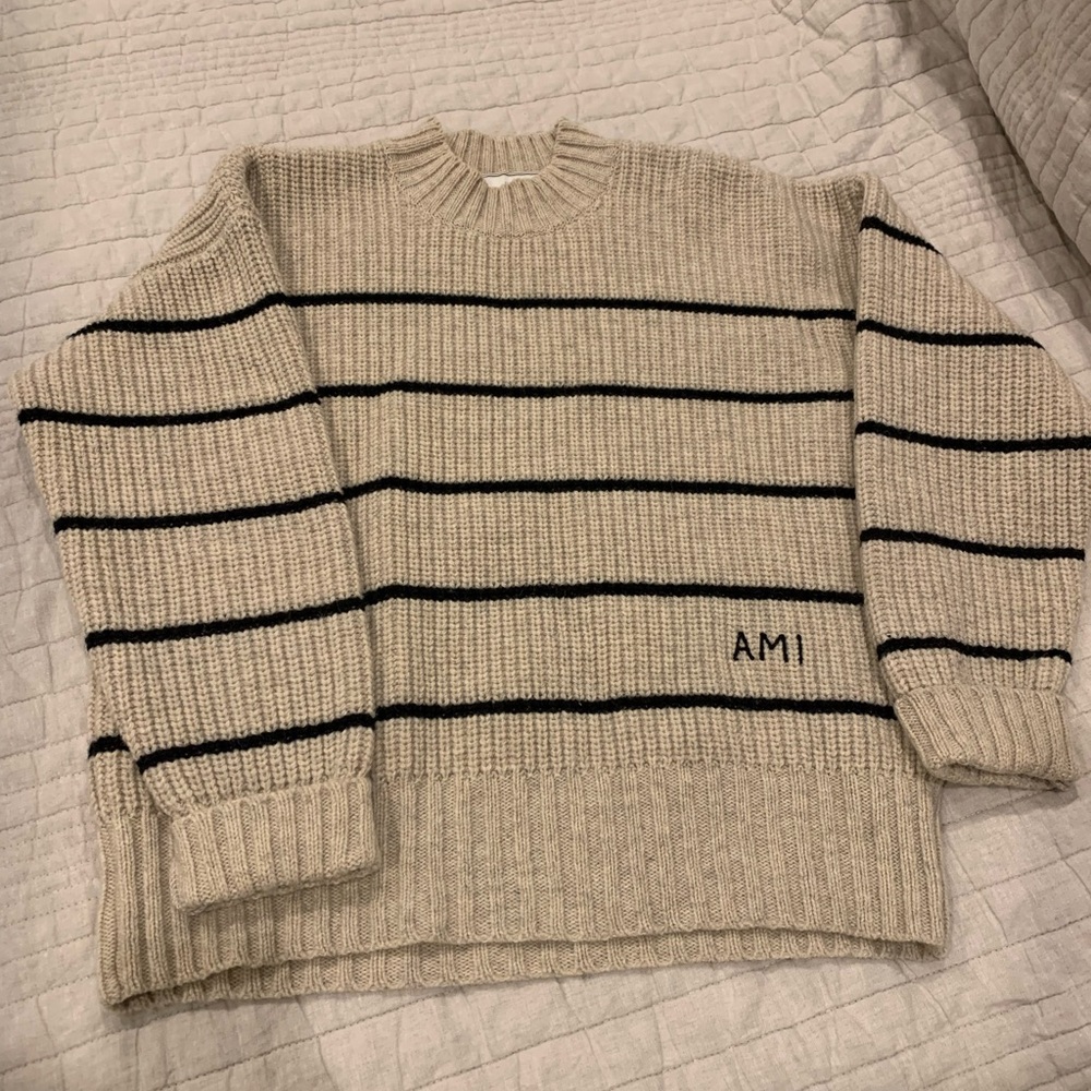 Ami wool sweater